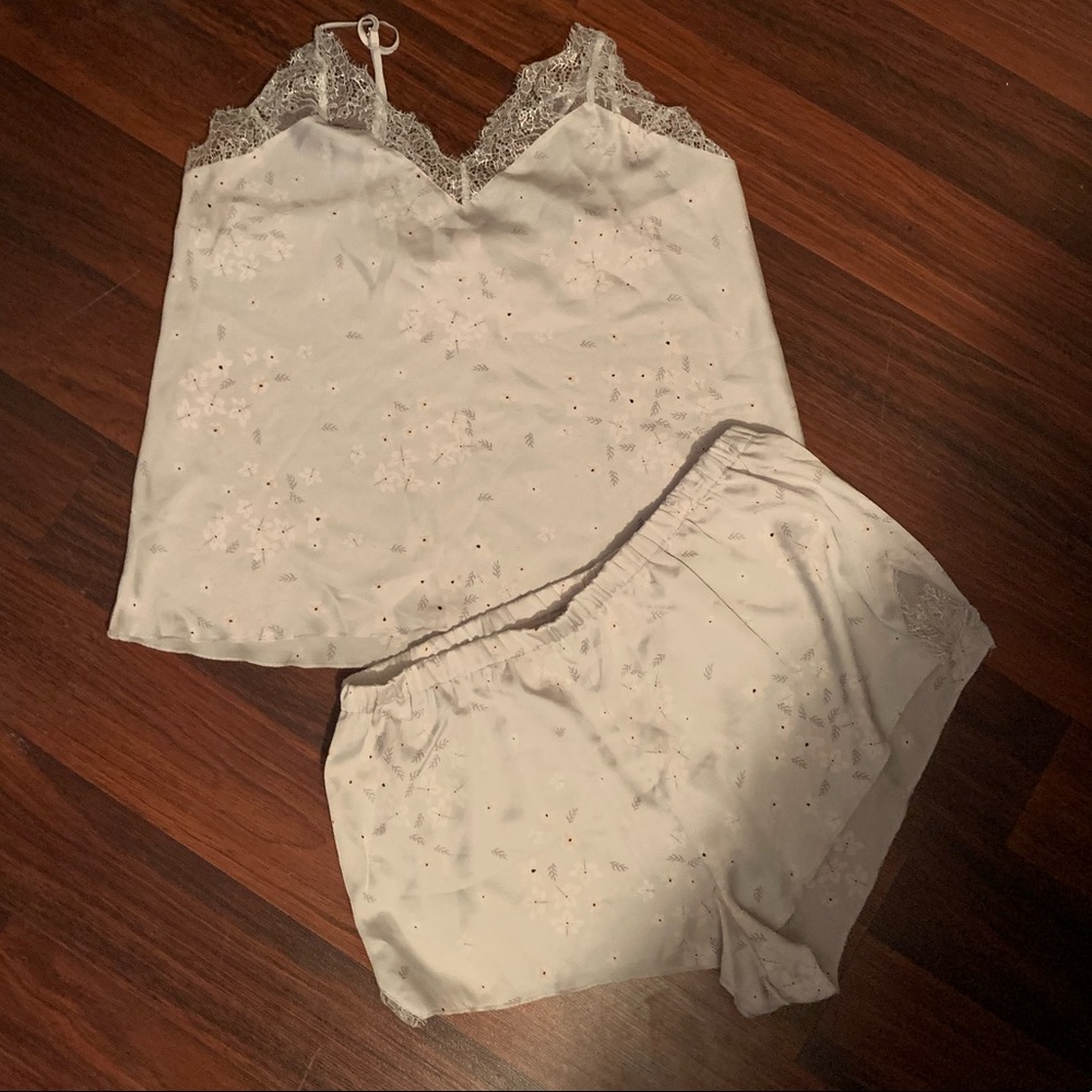 Victoria Secret Silk Lingerie Set